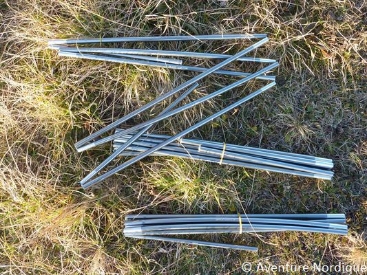 Arceaux de rechange pour tente Hilleberg Nammatj 2 & 2 GT