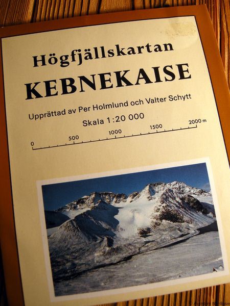 Kebnekaise - Högfjällskartan