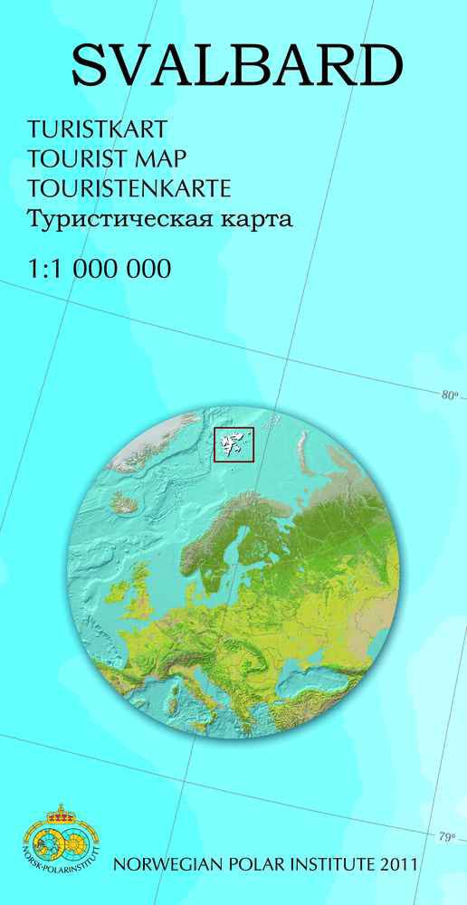 Svalbard 1:1 000 000 - Carte du Spitzberg