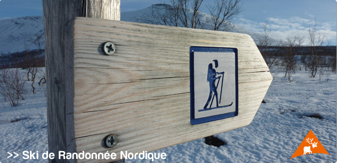 Skis de randonn&eacute;e nordique