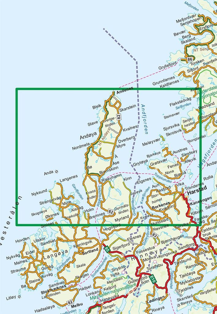 Vesterålen Hinnøya Nord - 2812