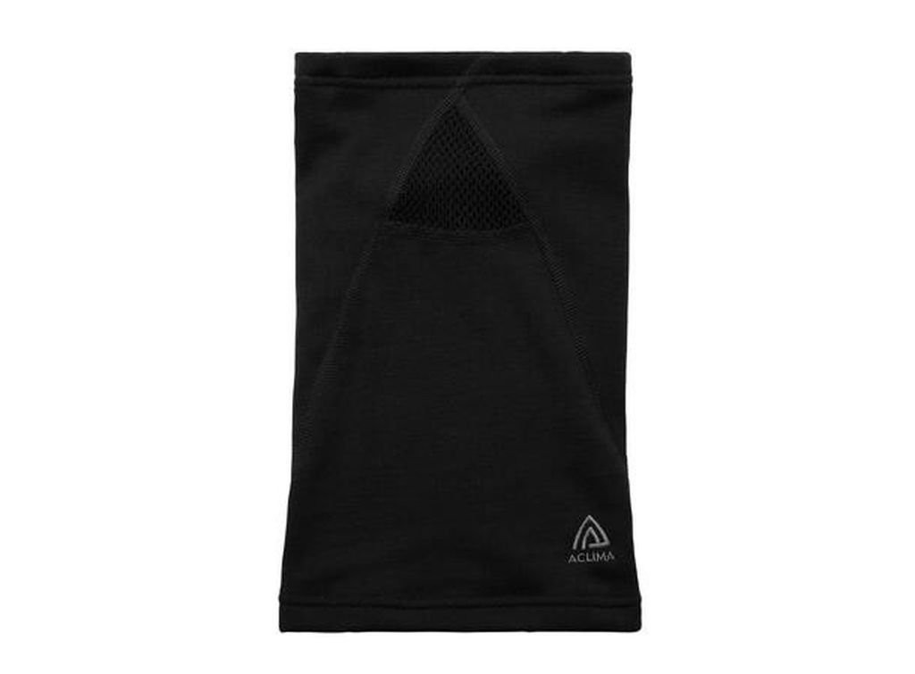 Protège cou 100% de laine mérinos Aclima DoubleWool Neck Gaiter-Noir