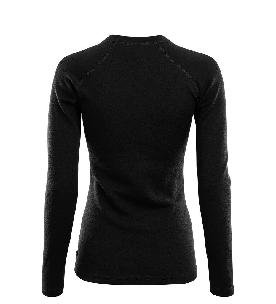 Sous-vêtement thermique Aclima WarmWool Crew Neck Woman - Black