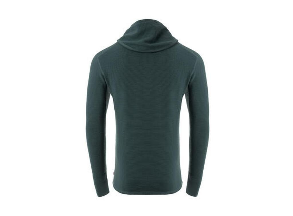 Sweat capuche chaud en laine mérinos Aclima StreamWool Hoodie Man-Vert Pin