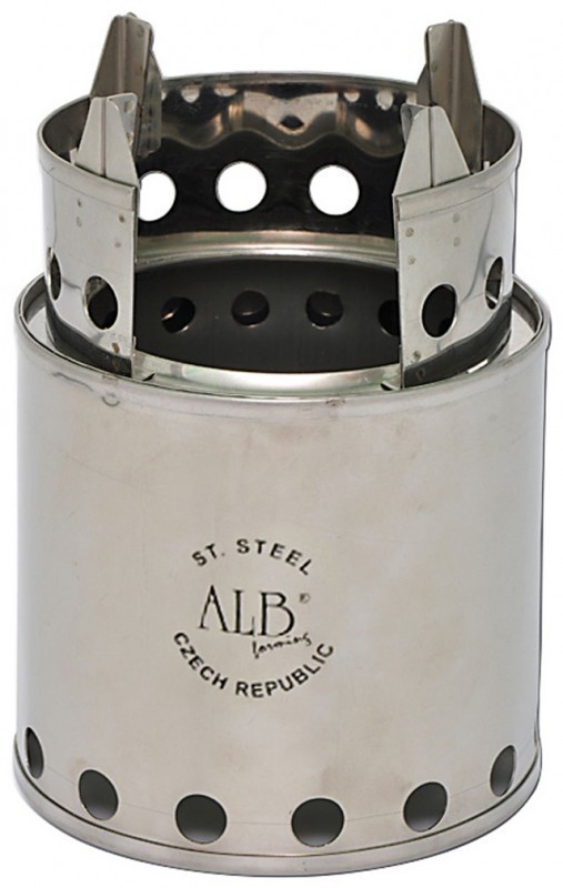 Réchaud bois Wood stove (Bush Budy) Stainless steel - Acier