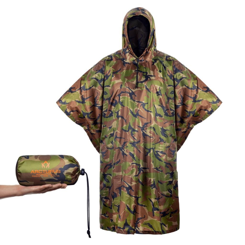 Poncho De Survie Vastsea - Imperméable Réfléchissant - 100x130cm - Pour Randonnée Et Urgence