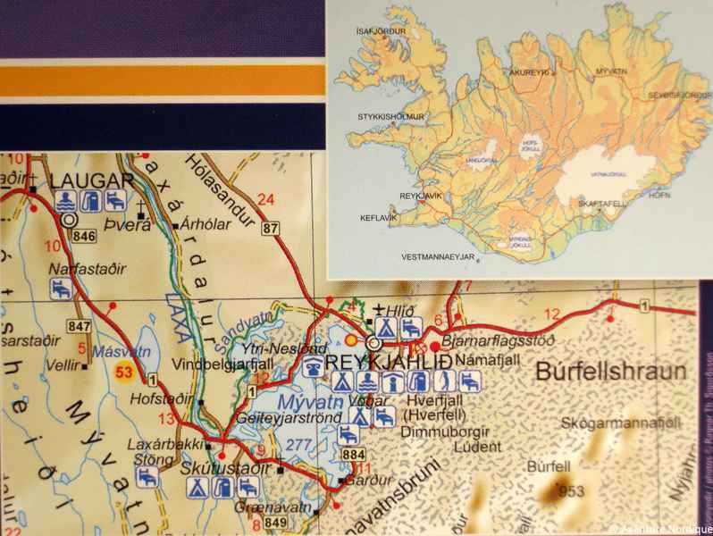 Carte Islande Ou Atlas Routier Carte Islande Ou Atlas Routier