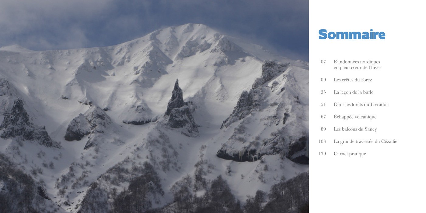 L'Auvergne à ski - Paul-André Coumes - Editions du Rouergue