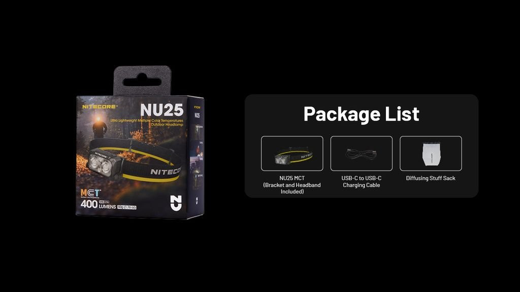 Nitecore NU25 MCT