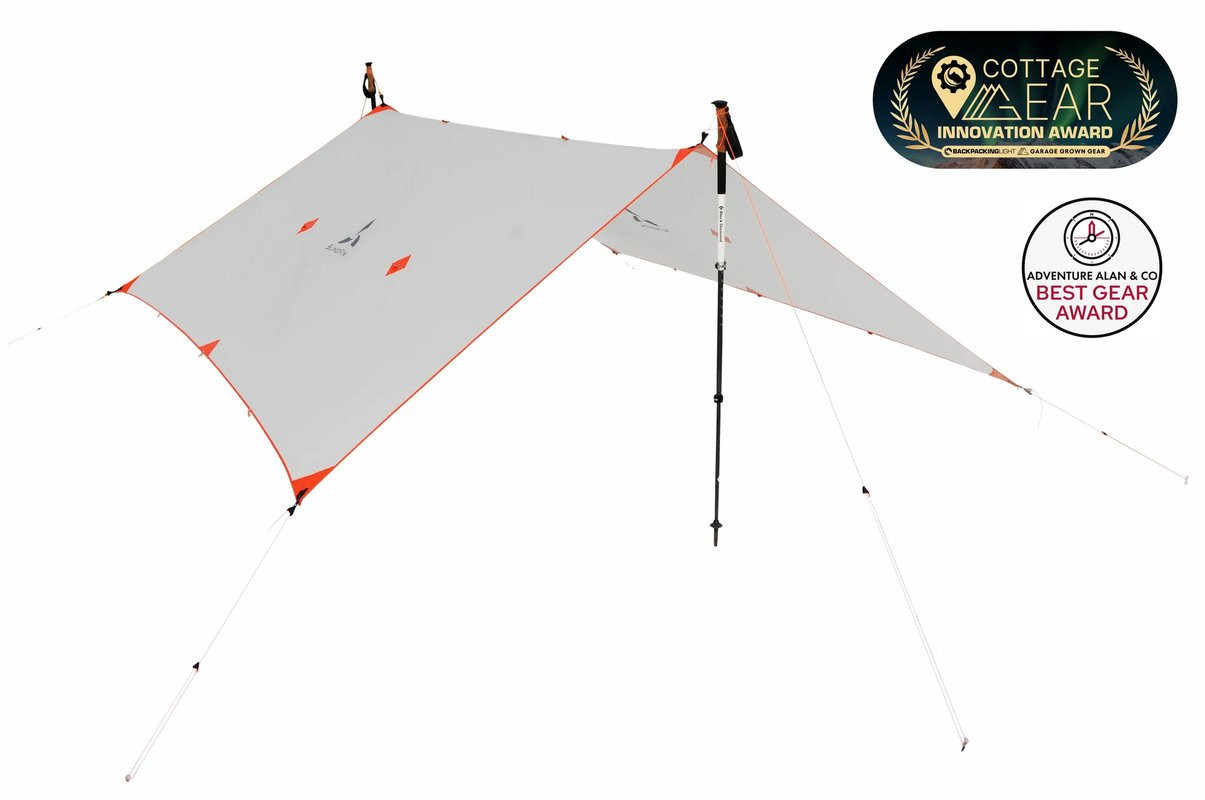 SlingFin NFT Ultralight Flat Tarp