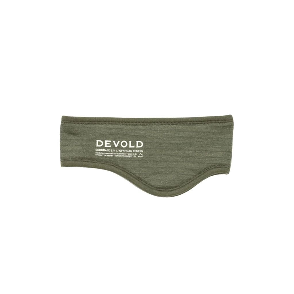 Bandeau épais, chaud et doux 100 % en laine mérinos Devold Endurance Merino Headband - Lichen