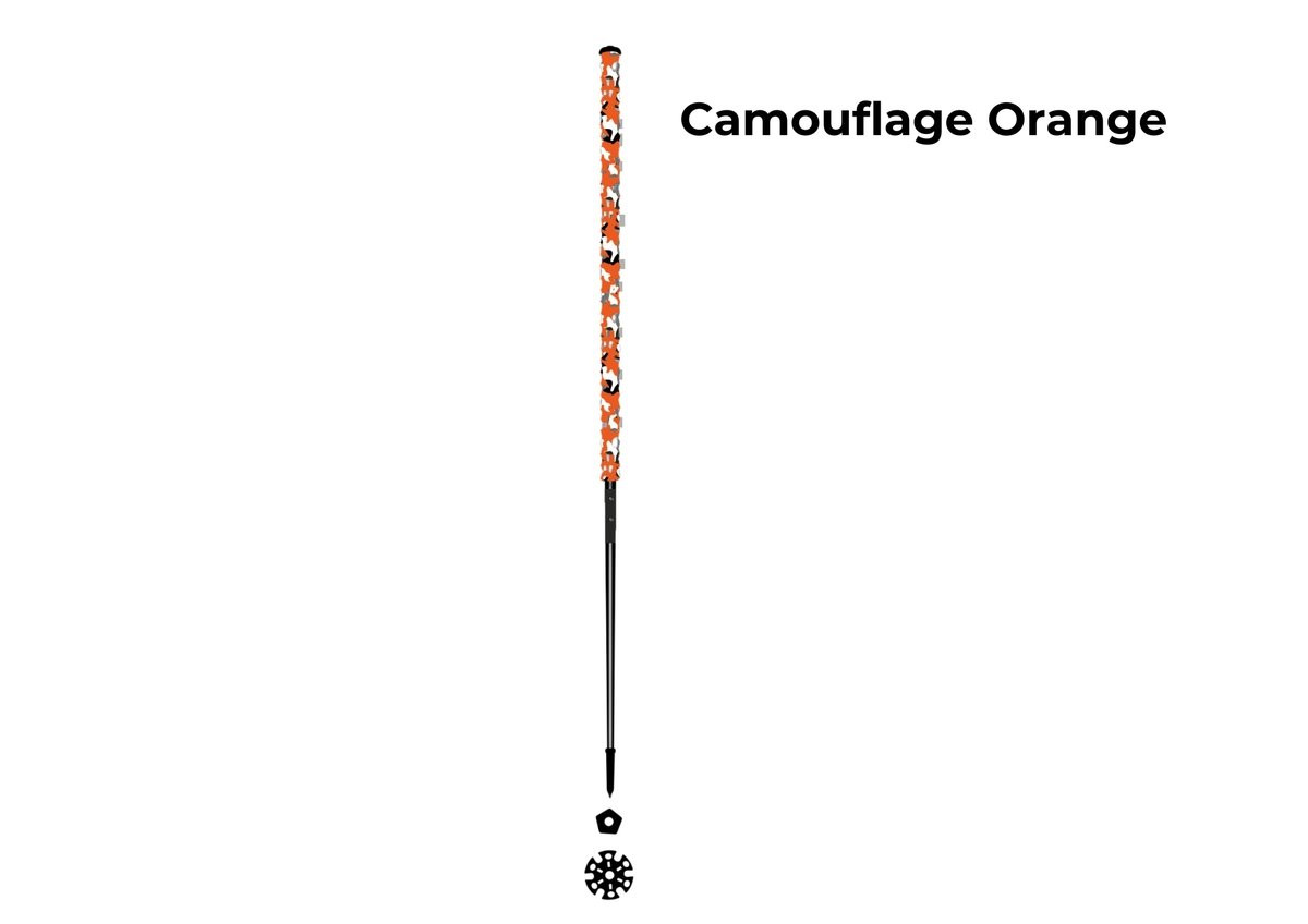 Les bâtons d’Alain Camouflage Orange