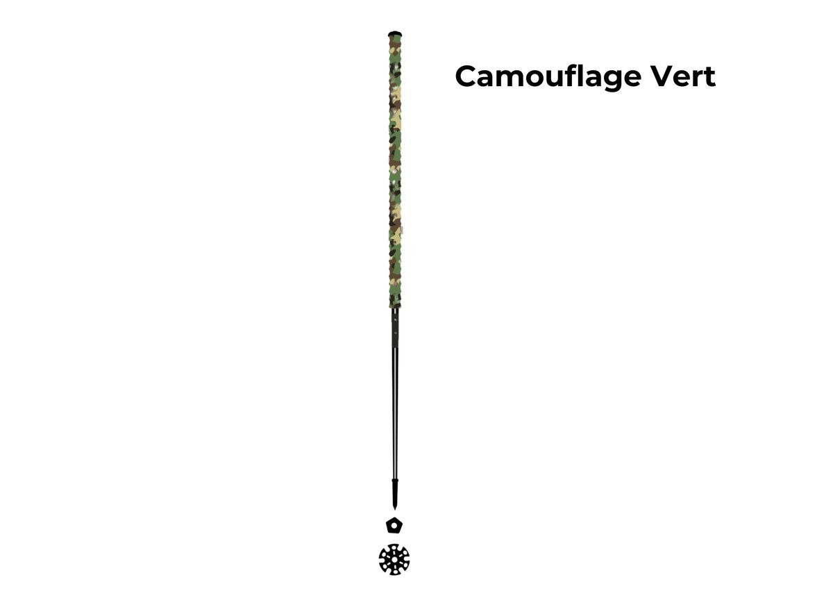 Les bâtons d’Alain Camouflage Vert