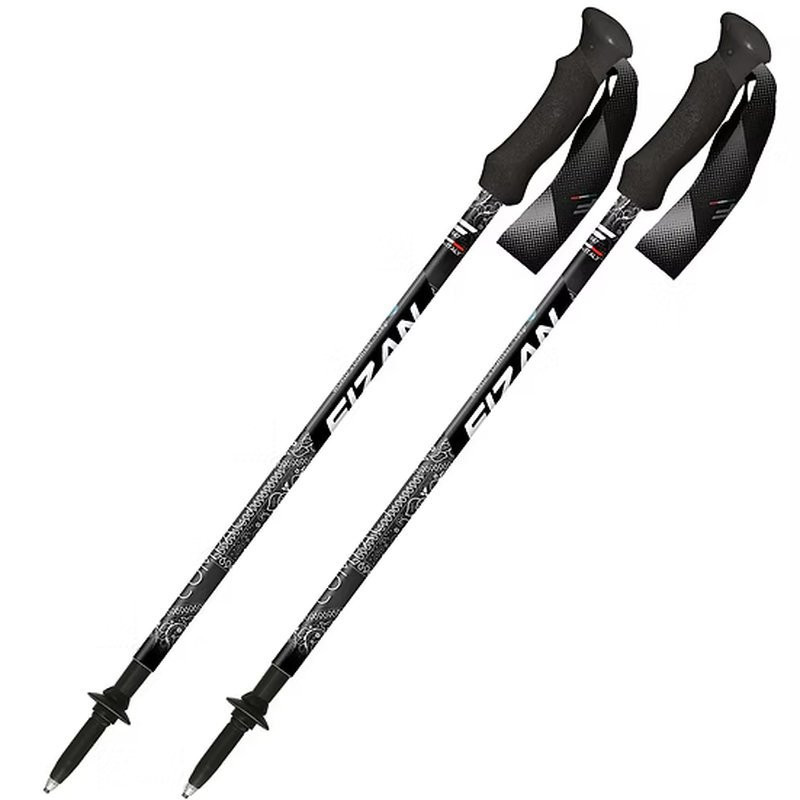 Bâtons de trekking télescopiques Fizan Trek Rouge - Matériels de