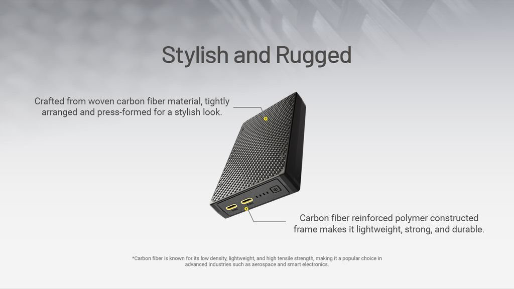 Nitecore NB20000 GEN3 Ultra Lightweight Power Bank