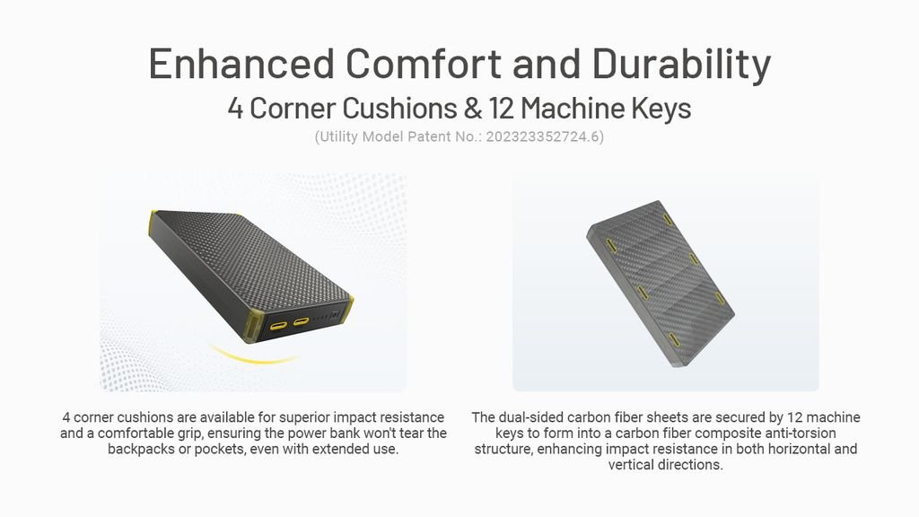Nitecore NB20000 GEN3 Ultra Lightweight Power Bank