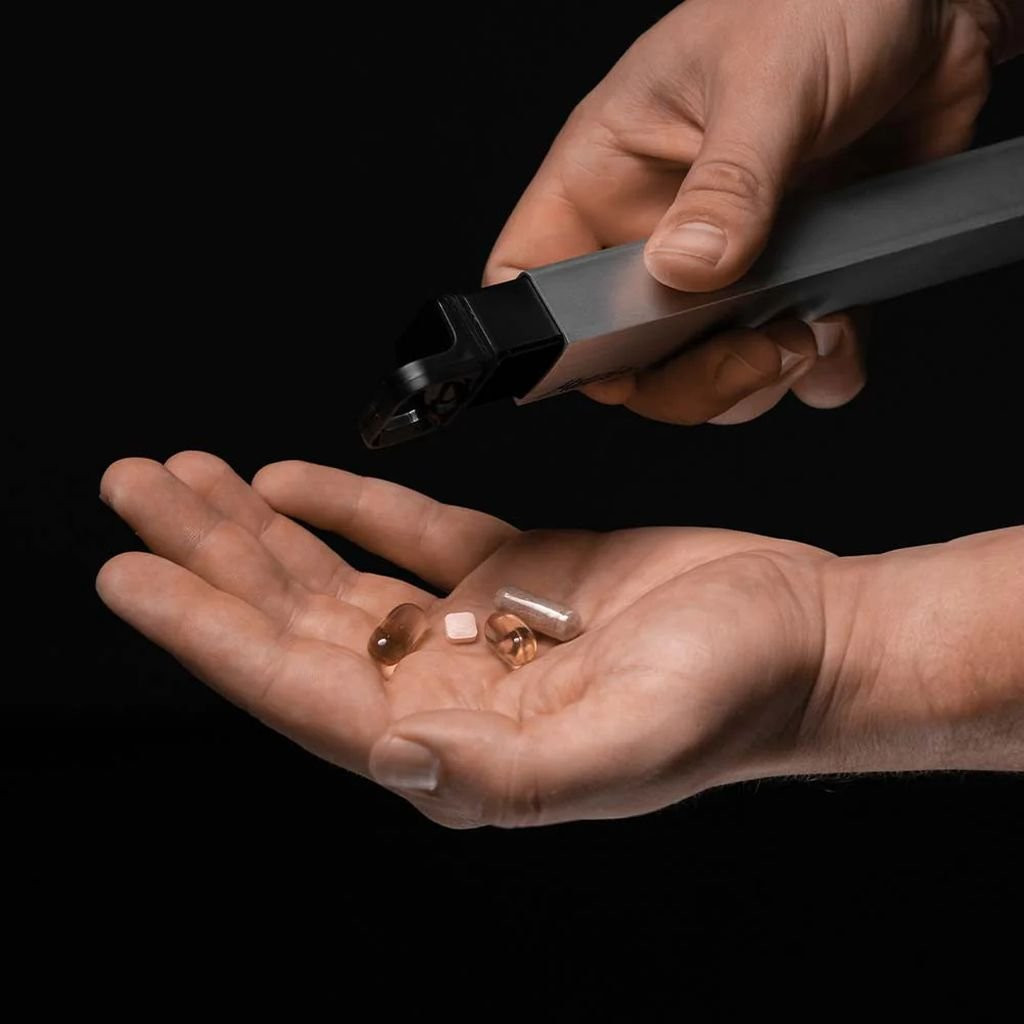 Pilulier étanche et résistant Matador Waterproof Pill Canister - Acier