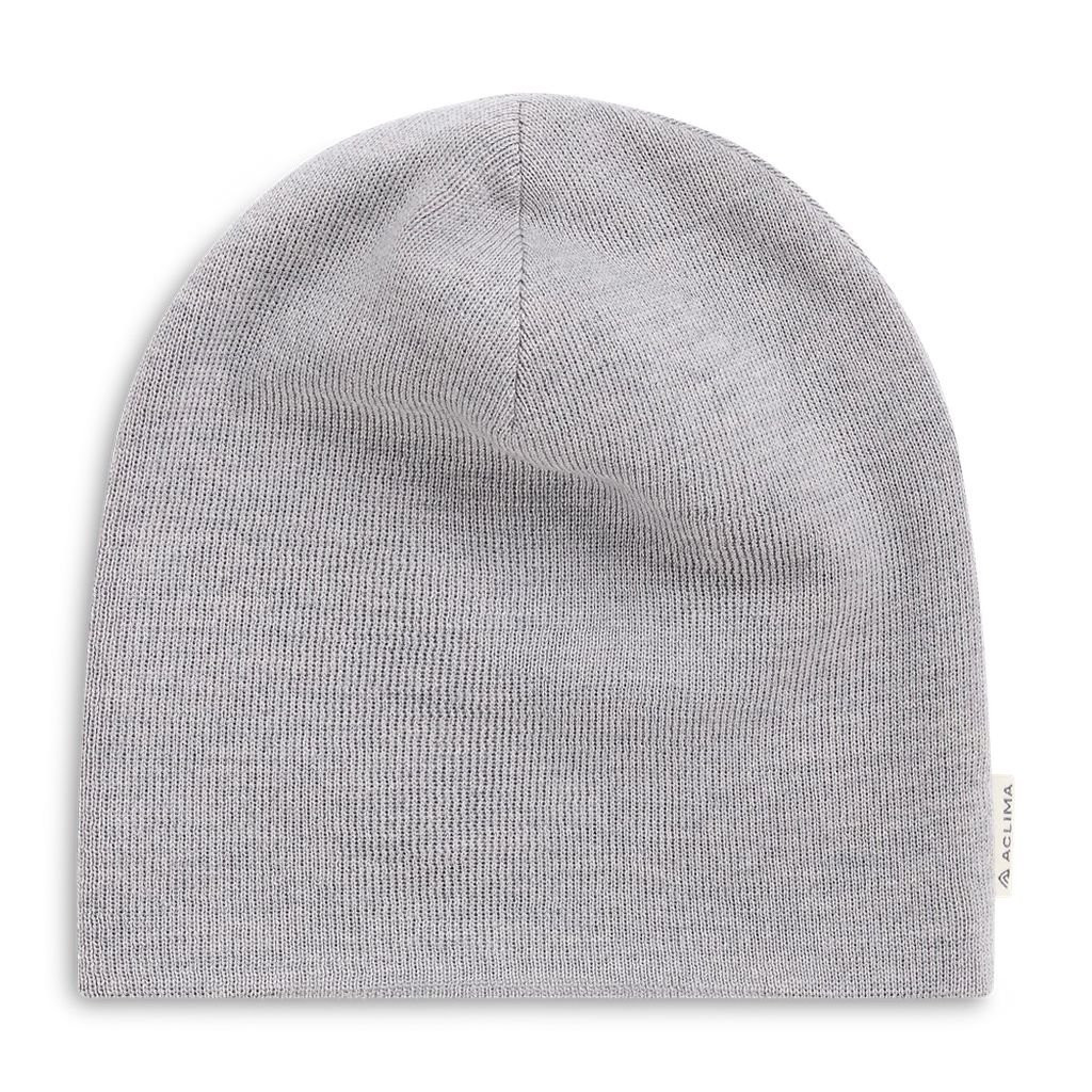 Aclima Classic Beanie-Light Grey Melange