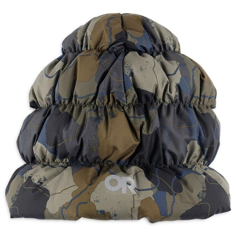 Outdoor Research Coldfront Down Beanie Camouflage / Camo