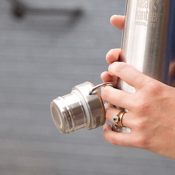 Klean Kanteen Insulated Reflect 600 Ml Bouteille Avec Bouchon En Bambou, Mirrored Stainless