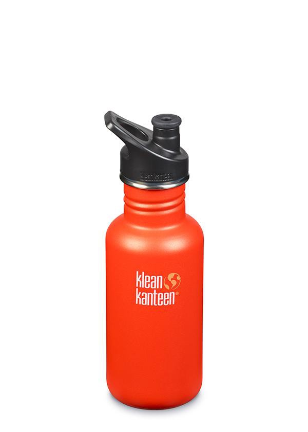 Klean Kanteen Kid Classic Narrow 1008776 Sport Cap Brushed Stainless