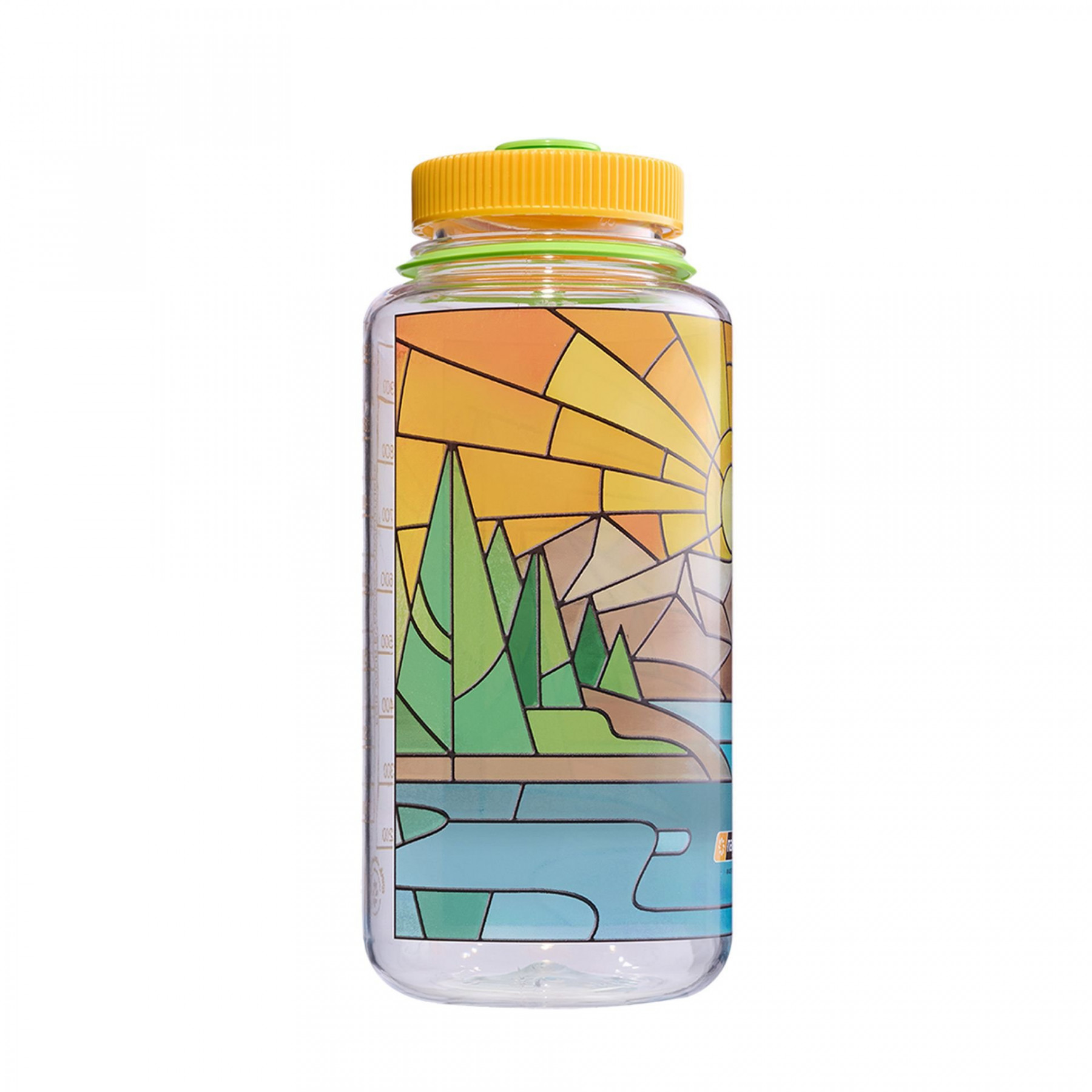 Nalgene Sustain - Clear Stained Glass River