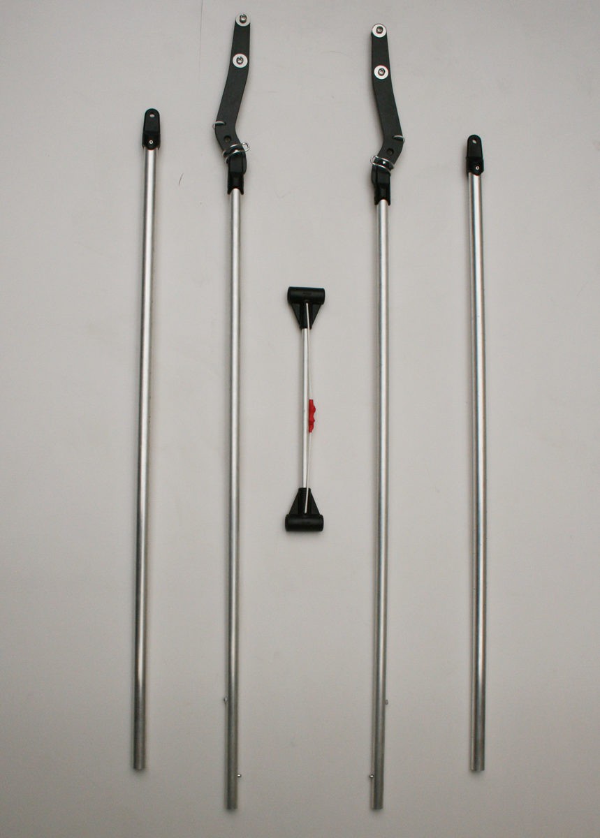Snowsled Trail Pulk Hauling Shafts