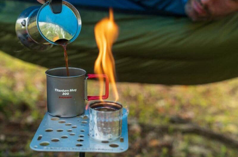 Gray -Réchaud à spiritueux d'extérieur, Camping, réchaud à alcool