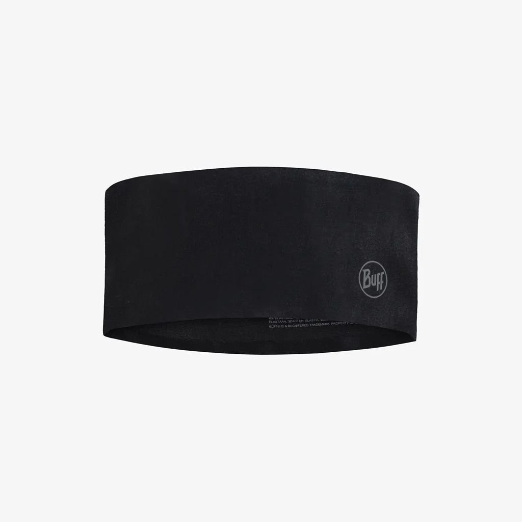 Buff Thermonet Headband-Noir/Solid Black