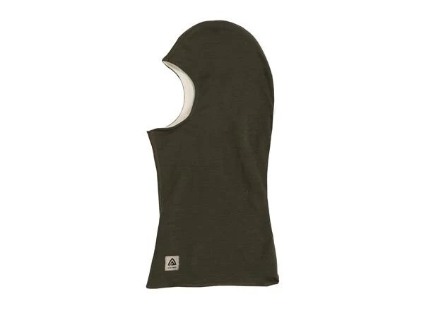 Aclima WarmWool Balaclava 2-Layer - Vert Tarmac
