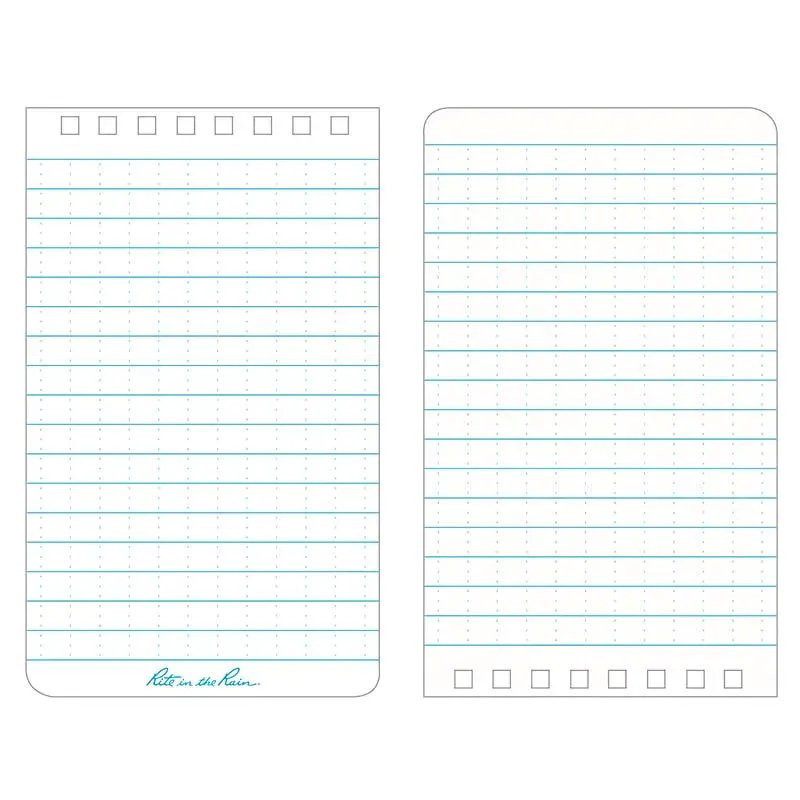 Rite in the Rain Top Spiral Notebook 8x13cm