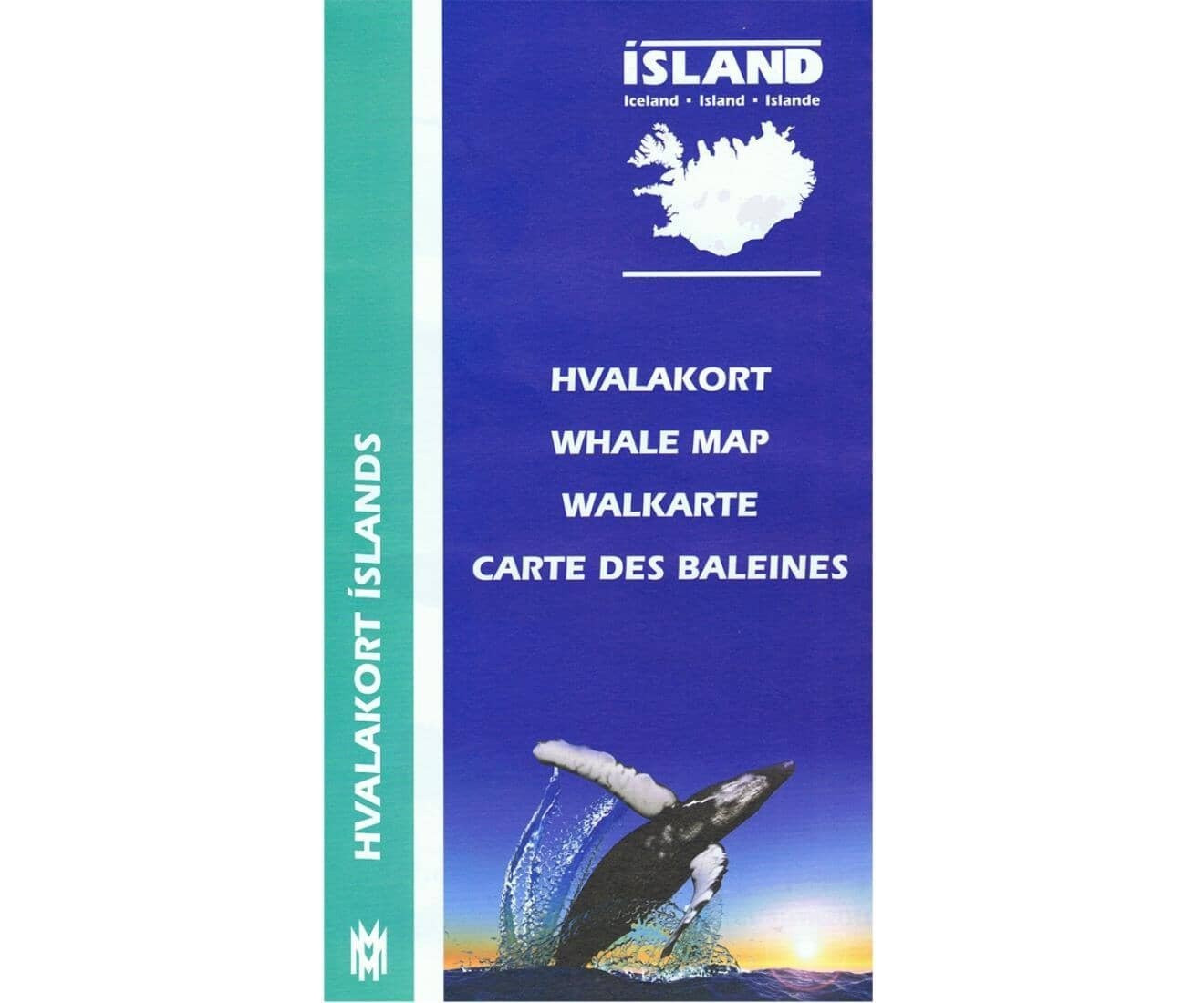 Carte des baleines d’Islande
