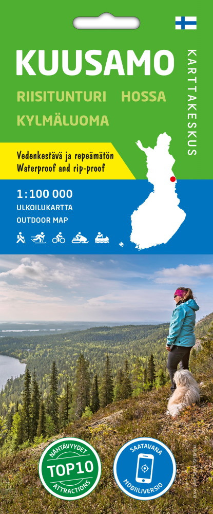 Kuusamo 1:100 000