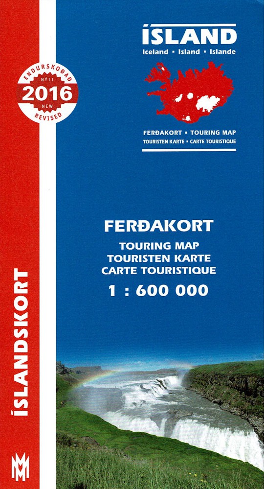 Ferðakort 1:600 000
