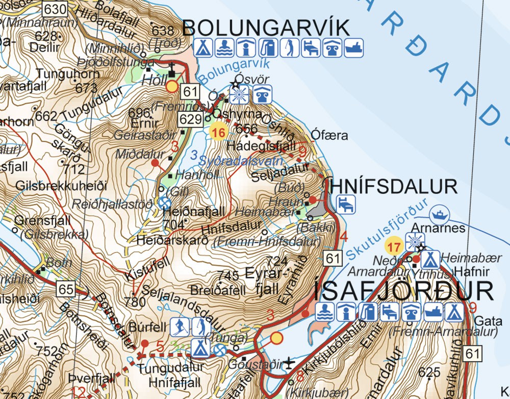 Ferðakort 1 – 1:250 000 – Norðvesturland