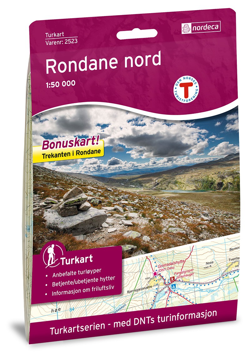 Rondane Nord 1:50 000