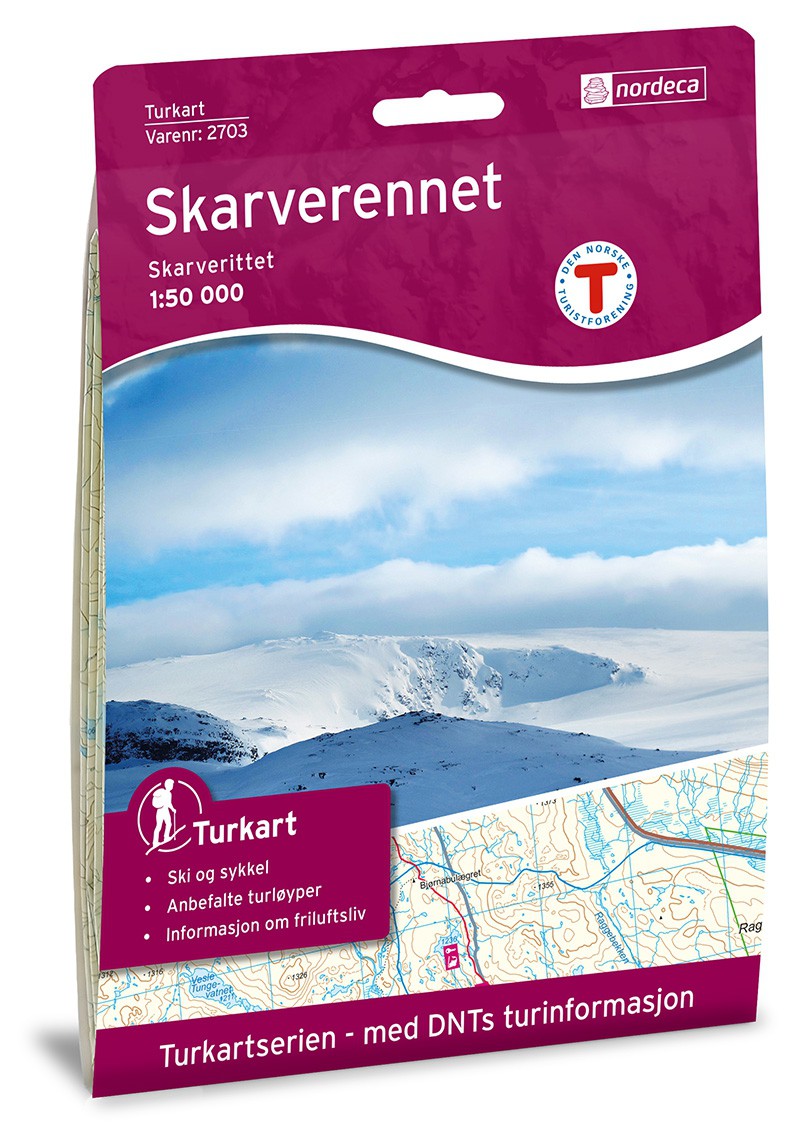 Skarverennet 1:50 000