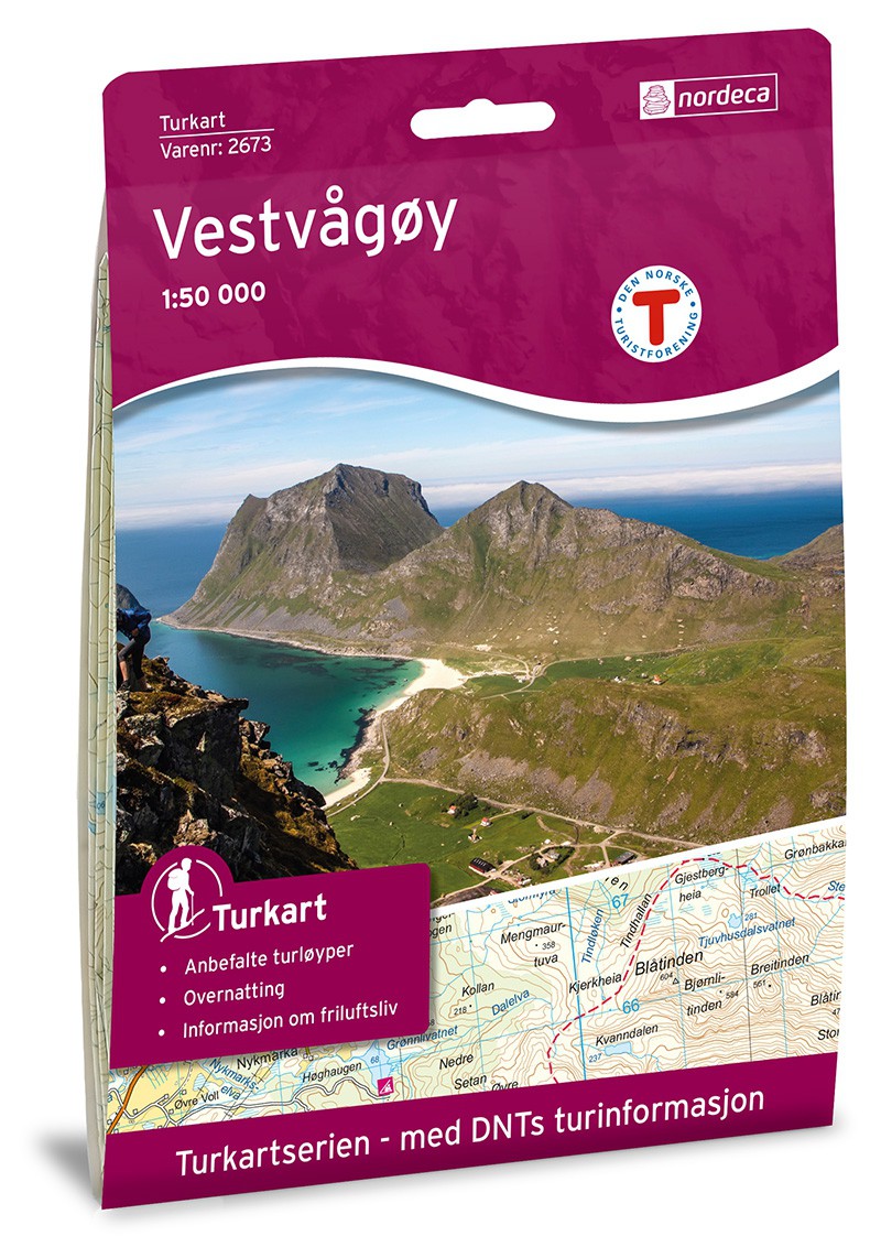 Vestvågøy 1:50 000