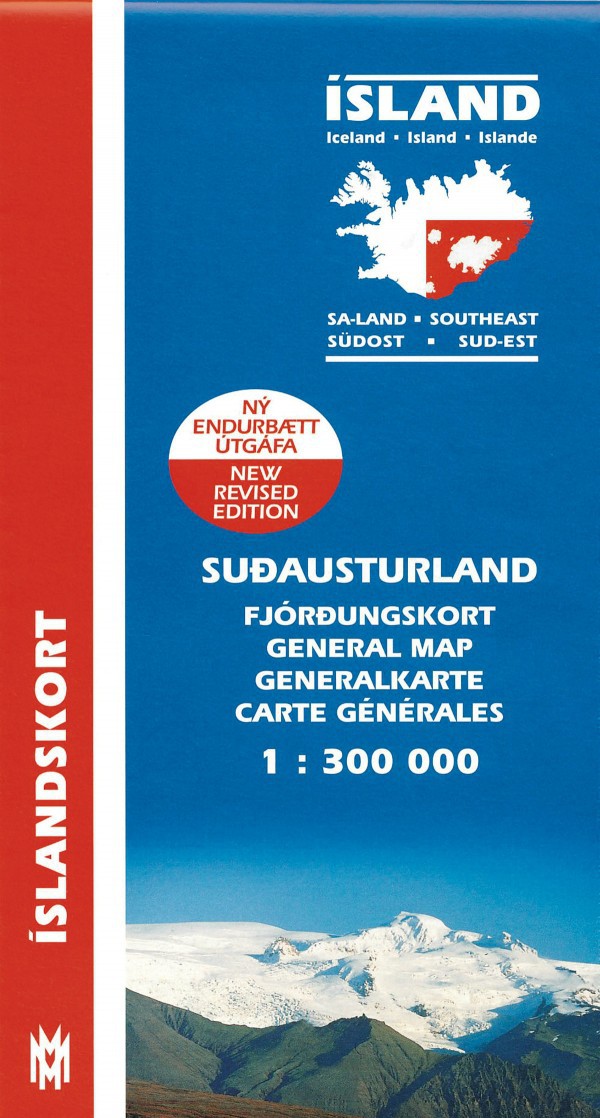Suð-Austurland 1:300 000