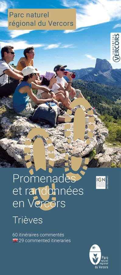 Carto-guide Promenades et Randonnées en Vercors Trièves