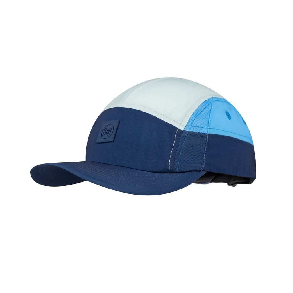 Buff 5 Panel Go Cap - Domus Dark Denim