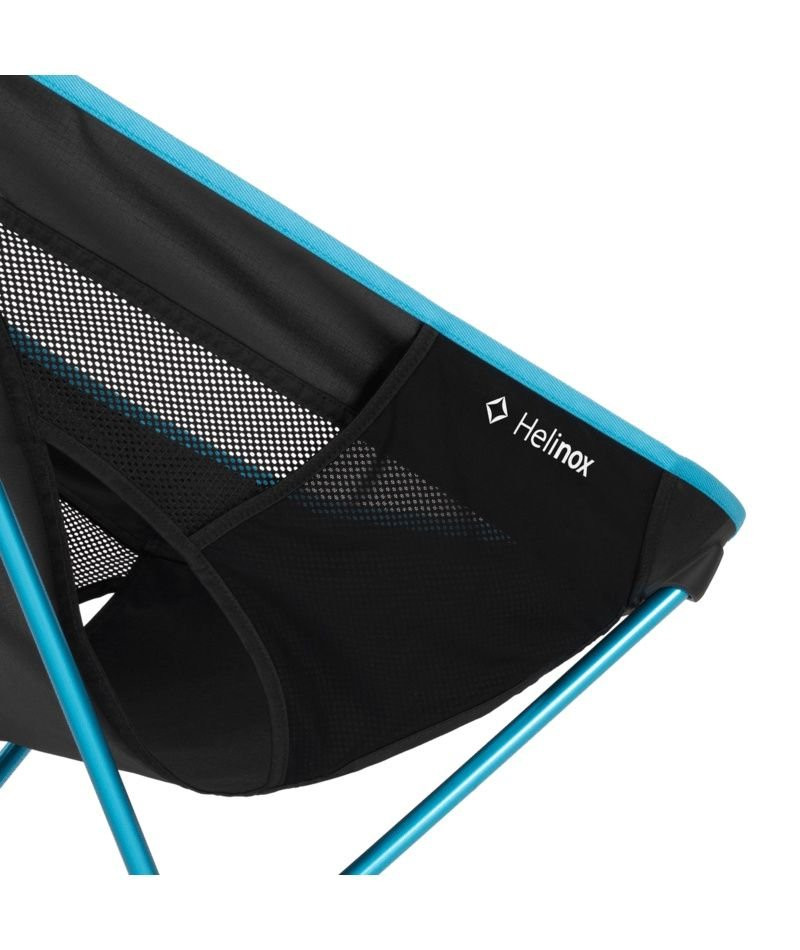 Helinox Chair One XL Camp Chair Black With Blue Frame Packable