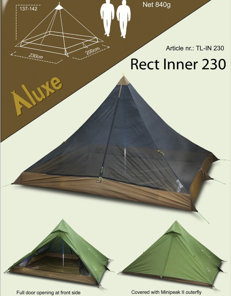 Luxe Outdoor Rect Inner 230