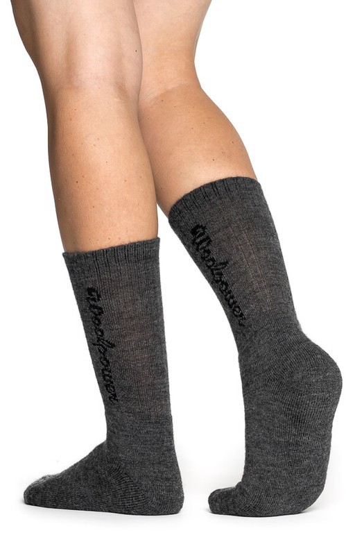 Chaussettes mérinos Woolpower Socks Logo 400