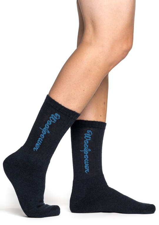 Chaussettes mérinos Woolpower Socks Logo 400
