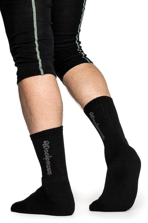 Chaussettes mérinos Woolpower Socks Logo 400