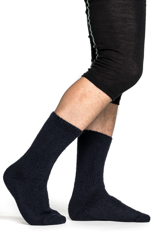Chaussettes Woolpower Socks 800 Noir
