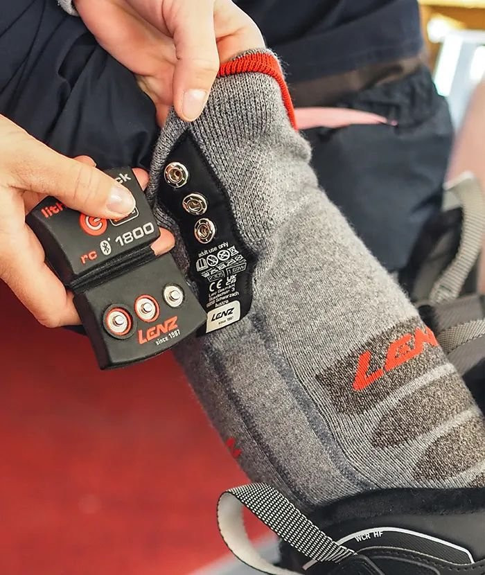 Lenz Heat Socks 5.1 Toe Cap Slim Fit