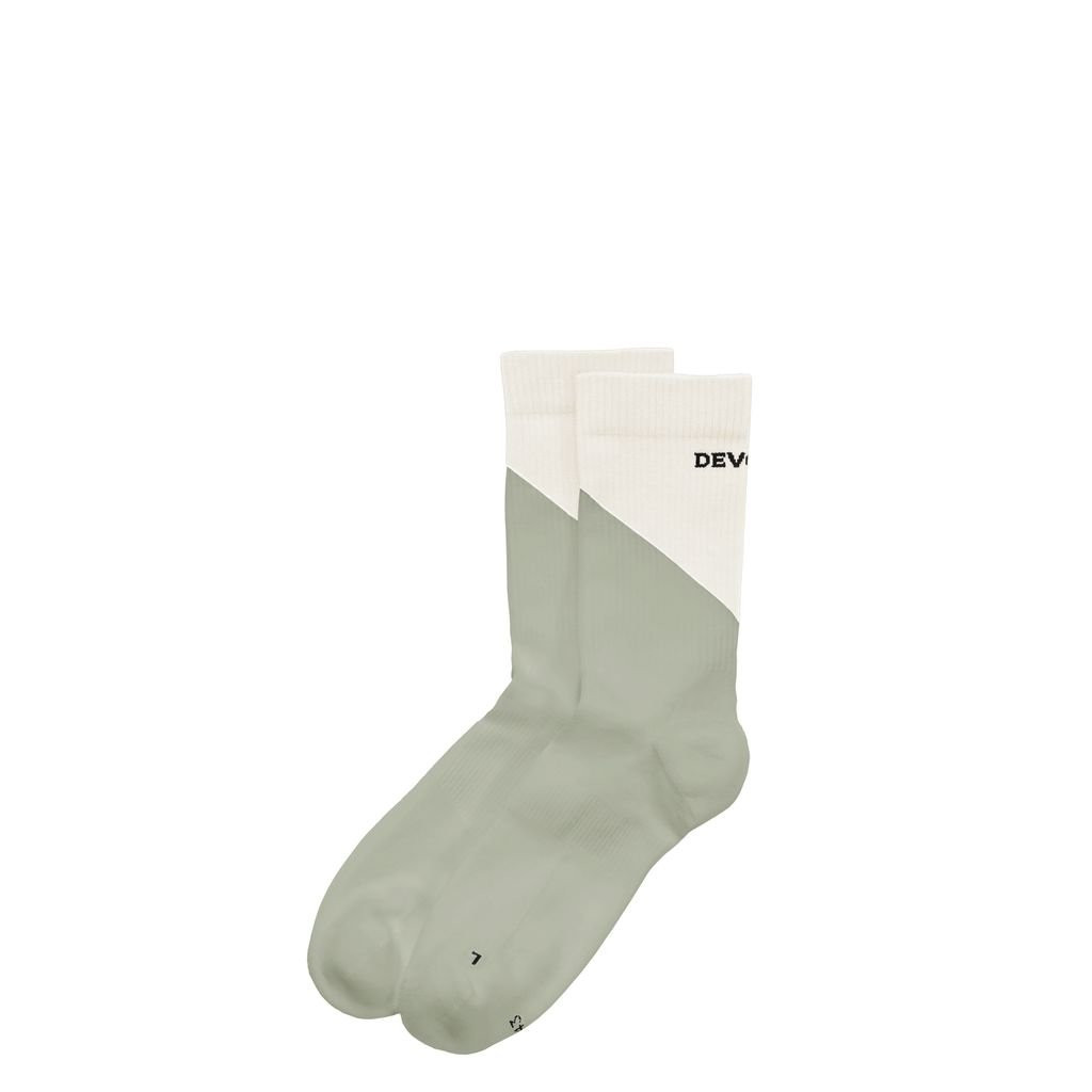 Chaussettes mi hautes laine mérinos Devold Endurance Merino Sock - Vert Olive/Fog