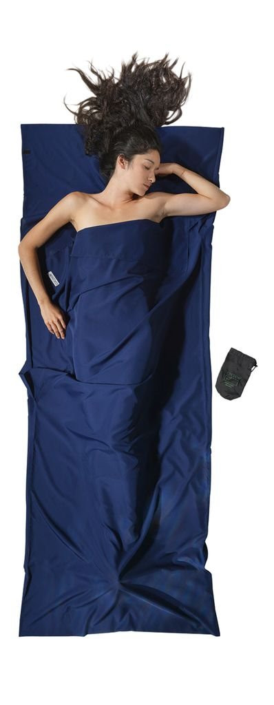 Drap De Sac Microfibre COCOON MFM47 – Vert Sarcophage, 241x90/56cm, Sèche Vite, 230g